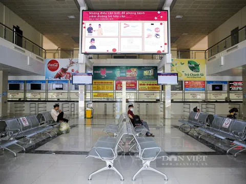 Bến xe tại Hà Nội đìu hiu chưa từng có sau lệnh dừng hoạt động vận tải hành khách đến 14 tỉnh thành