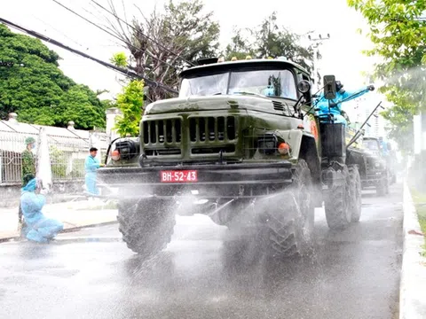 Bộ tư lệnh TP.HCM sẽ thực hiện phun khử khuẩn tiêu độc trên toàn địa bàn thành phố