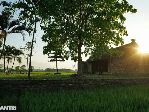 Phong cảnh đặc trưng của vùng đất xứ Đoài mây trắng