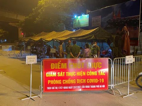 Công an quận Bắc Từ Liêm: Sáng tạo trong xử lý vi phạm phòng chống dịch