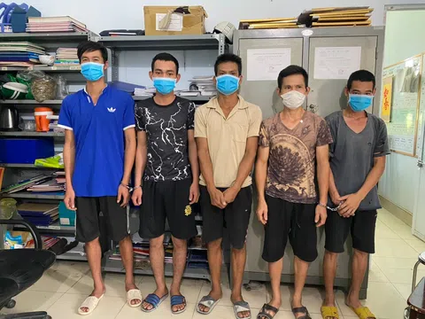 Bắc Từ Liêm (Hà Nội): Xử lý nghiêm 09 đối tượng tụ tập trong thời gian giãn cách xã hội