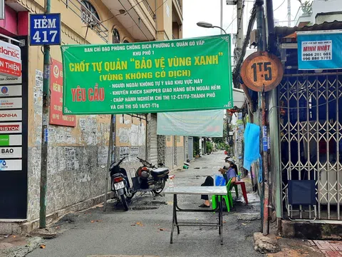 Siết chặt “vùng xanh” phòng dịch, TP. Hồ Chí Minh ra quy định mới