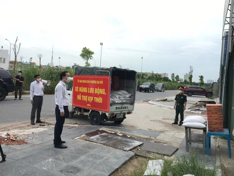 Hà Nội: Phường Đại Mỗ với xe hàng lưu động nặng nghĩa, nặng tình