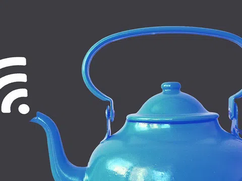 Xuất hiện ấm trà wifi, người dùng có thể vừa thưởng trà vừa lướt web