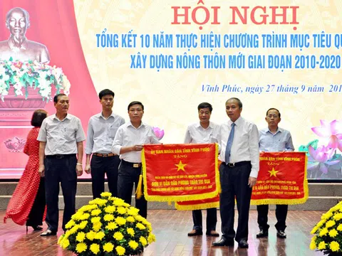 Vĩnh Phúc: Tổng kết 10 năm thực hiện xây dựng nông thôn mới