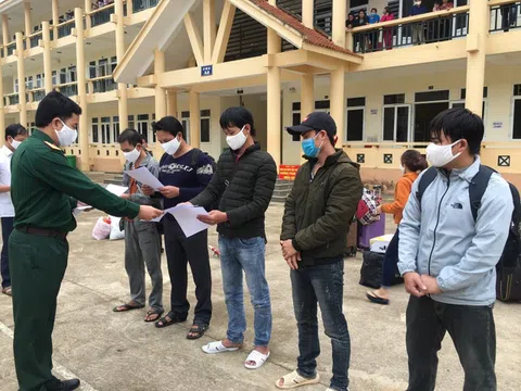 Ngọc Lặc - Thanh Hóa: 80 công dân hoàn thành thời gian cách ly