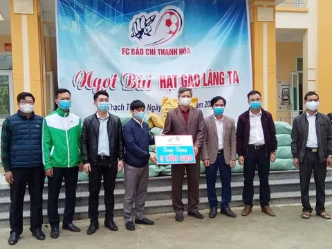 Thanh Hóa: FC Báo chí chung tay vì cộng đồng đẩy lùi Covid–19