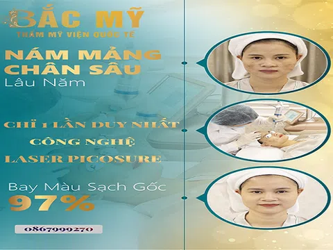 Thẩm mỹ viện quốc tế Bắc Mỹ Thanh Hóa cam kết trị nám bằng văn bản với khách hàng