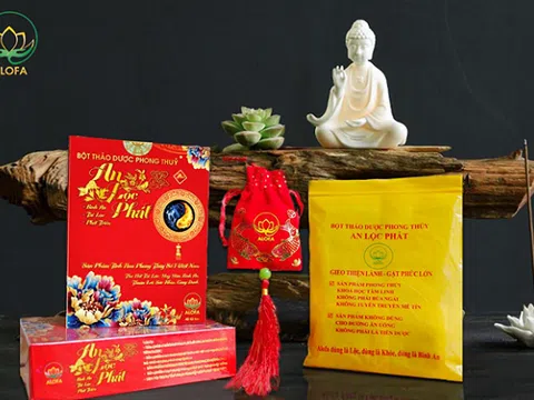 Bột phong thủy Alofa - cải thiện sức khỏe, giúp mọi điều như ý