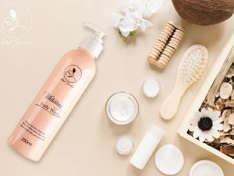 Bí quyết dưỡng trắng da toàn thân Mini Garden Whitening Body Wash của chị em phụ nữ