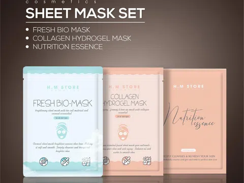 HM Store ra mắt bộ đôi mặt nạ Sheet Mask Set