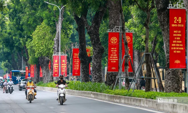 Hà Nội trang hoàng chào mừng 81 năm Quốc khánh 2/9