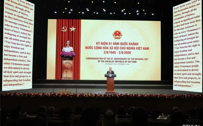 Kỷ niệm trọng thể 81 năm Quốc khánh nước Cộng hòa xã hội chủ nghĩa Việt Nam