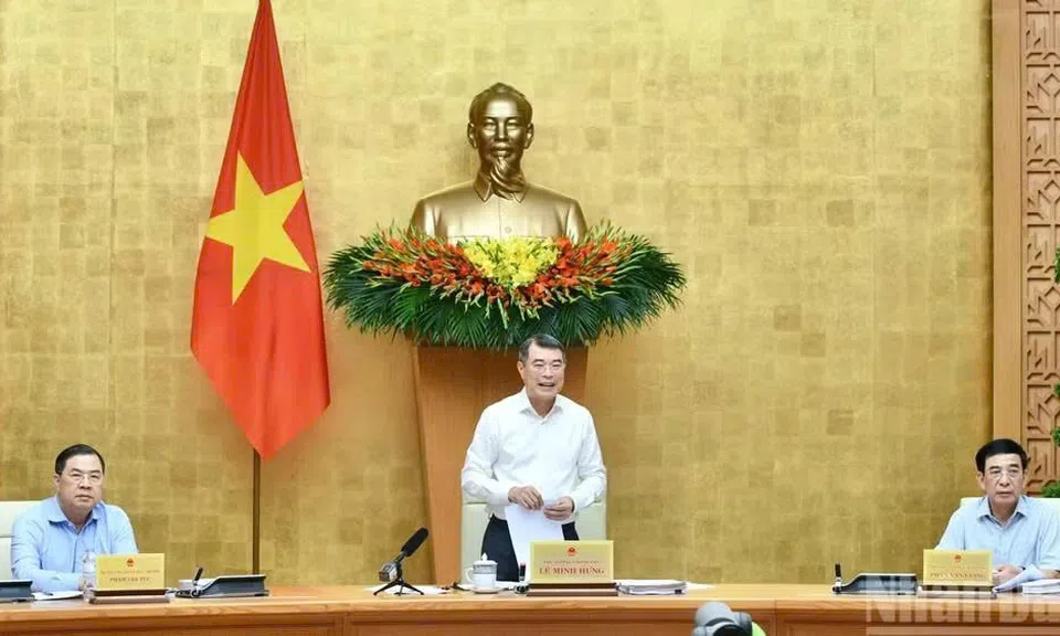 Thủ tướng Lê Minh Hưng chủ trì phiên họp Chính phủ thường kỳ tháng 4